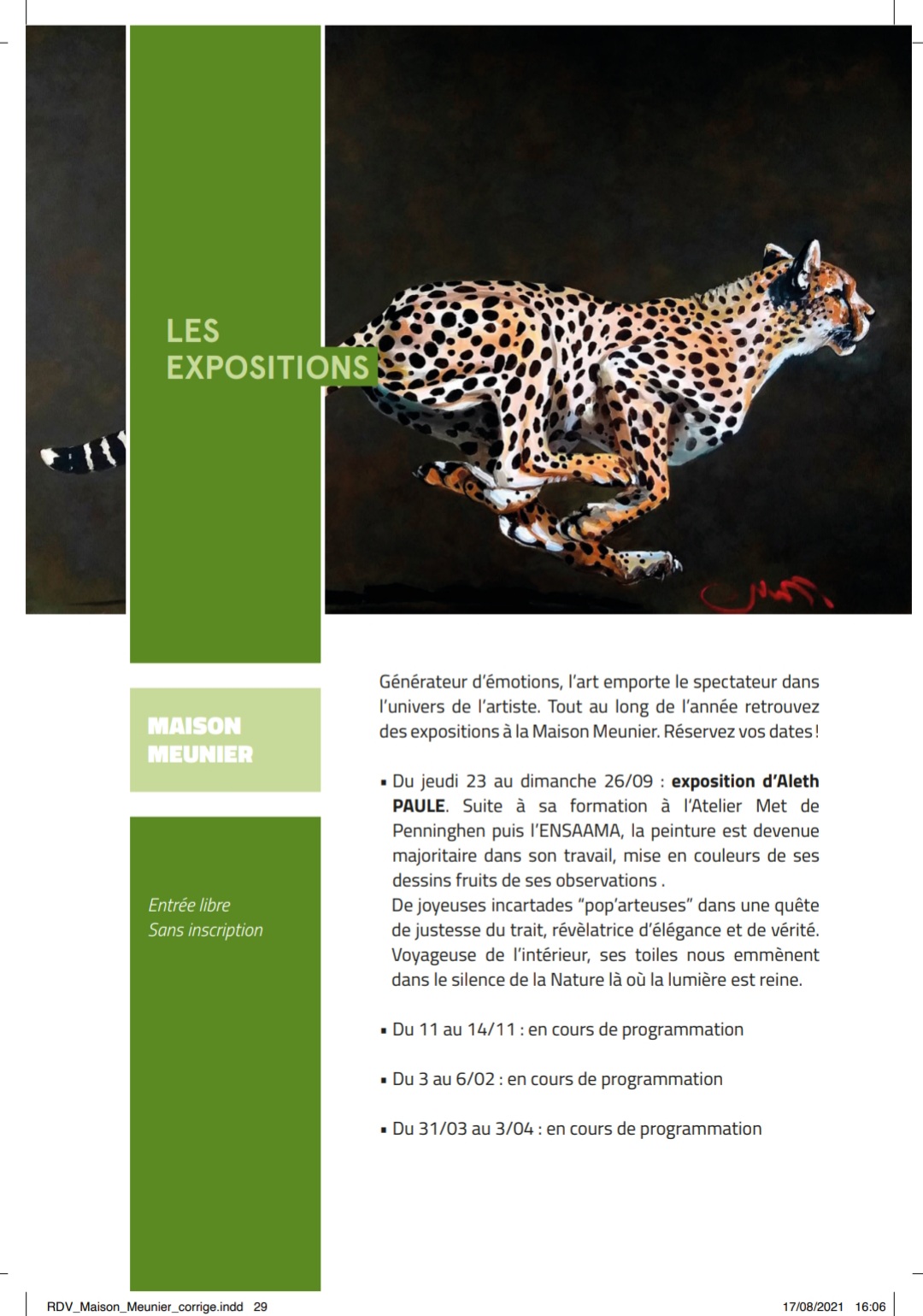 EXPO MAISON MEUNIER – SAINT DIDIER AU MONT D’OR