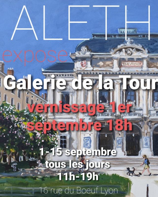 EXPO A LA GALERIE DE LA TOUR